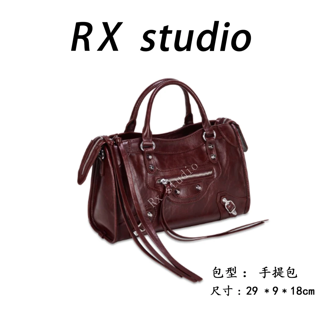 【南沙瑞熙】GQ-2920-安可拉红RAIN.CUN轻奢小众时尚女士包