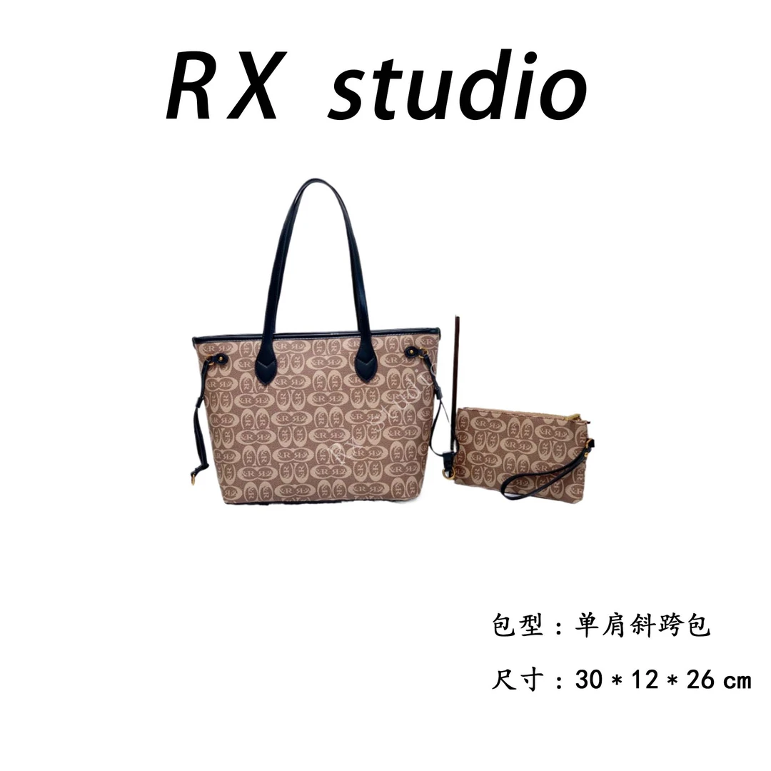 【南沙瑞熙】FES-5136-咖啡色RAIN.CUN轻奢小众时尚女士包