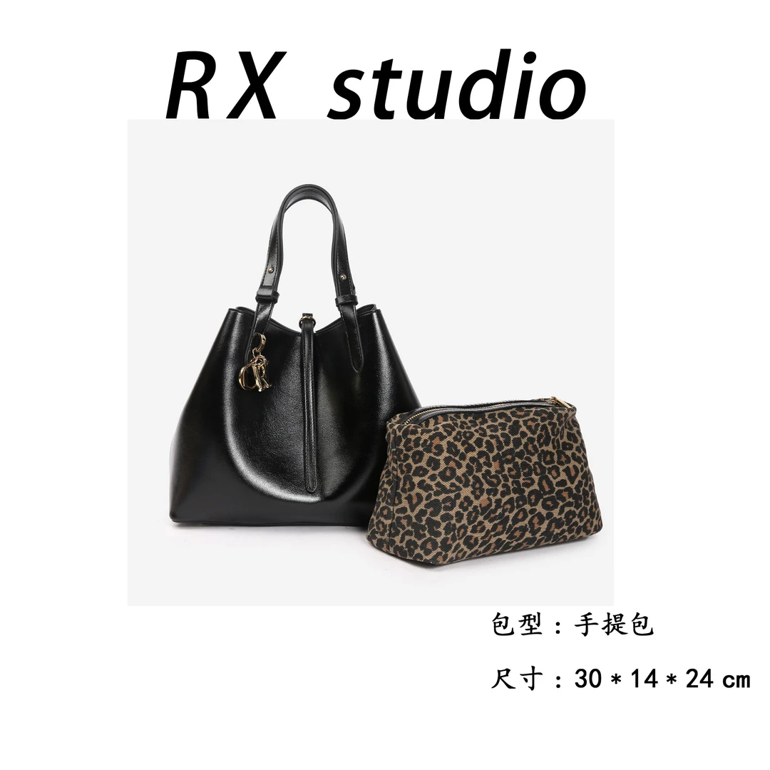 【南沙瑞熙】SKL-7228-1-黑色RAIN.CUN轻奢小众时尚女士包