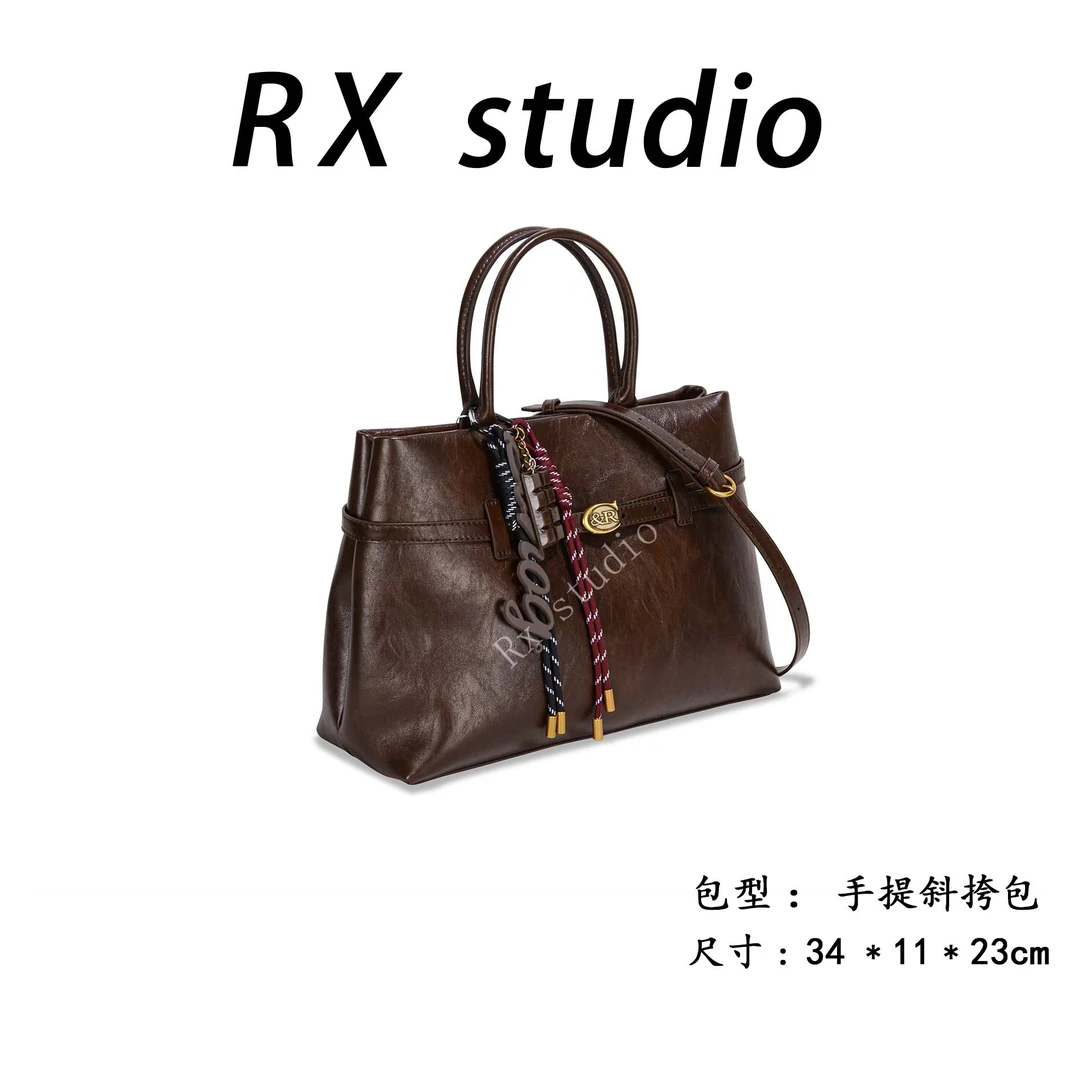 【南沙瑞熙】GQ-2910-咖啡RAIN.CUN轻奢小众时尚女士包