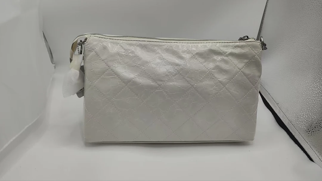 【瑞熙定制】ZT-D9615-1-米白色轻奢小众设计感时尚百搭ins女士包