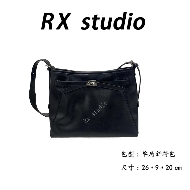 【南沙瑞熙】SK-82623-黑色RAIN.CUN轻奢小众时尚女士包