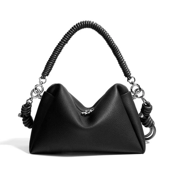 【南沙瑞熙】ZG-M9786-黑色RAIN.CUN轻奢小众时尚女士包