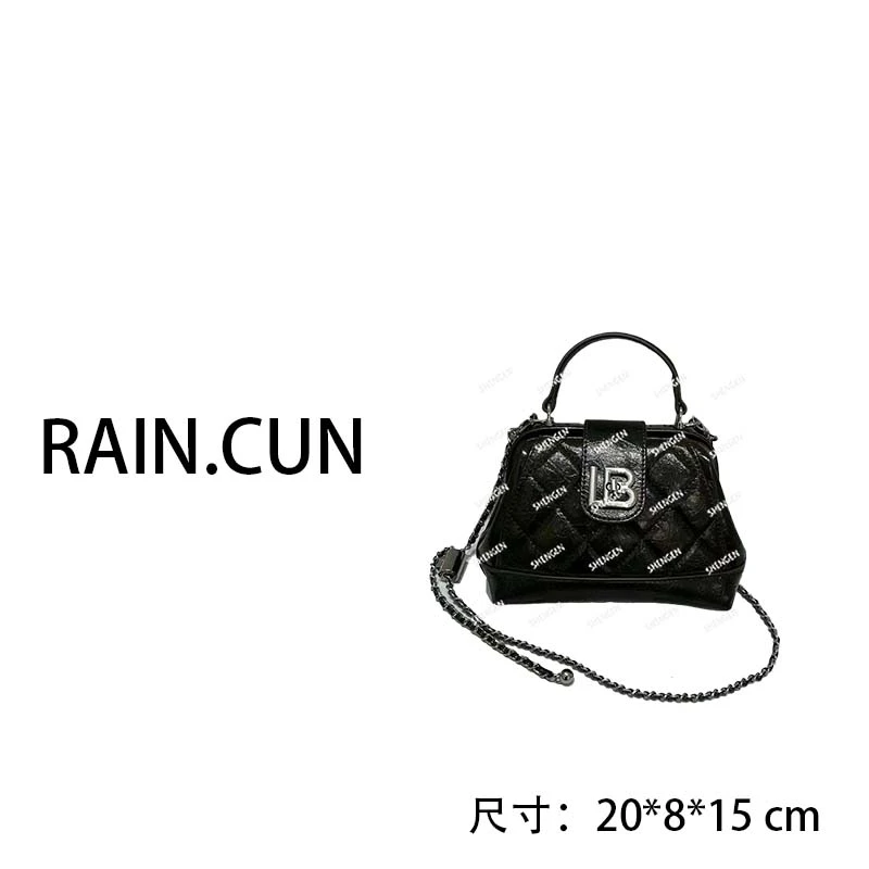 【南沙瑞熙】ZT-D7058-布拉绿RAIN.CUN轻奢小众时尚女士包
