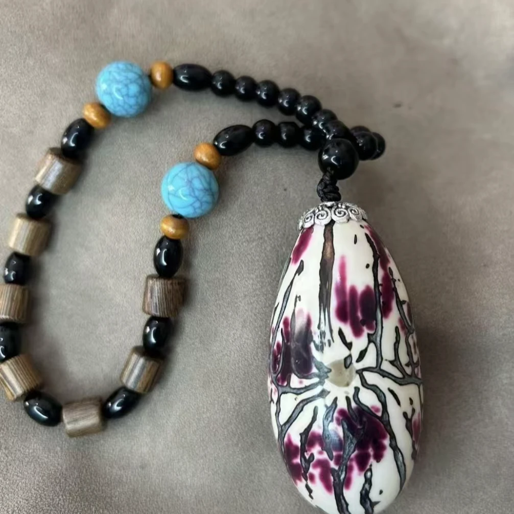 精选【踏雪寻梅】紫梅花果果创意饰品【开果不退】纯手工工艺