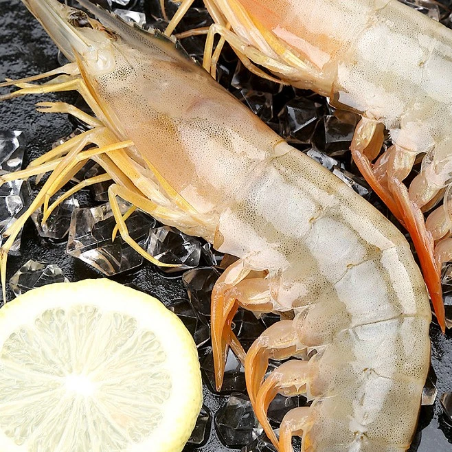 天然野生大海虾4斤，每斤5至6只，海味大虾味浓！