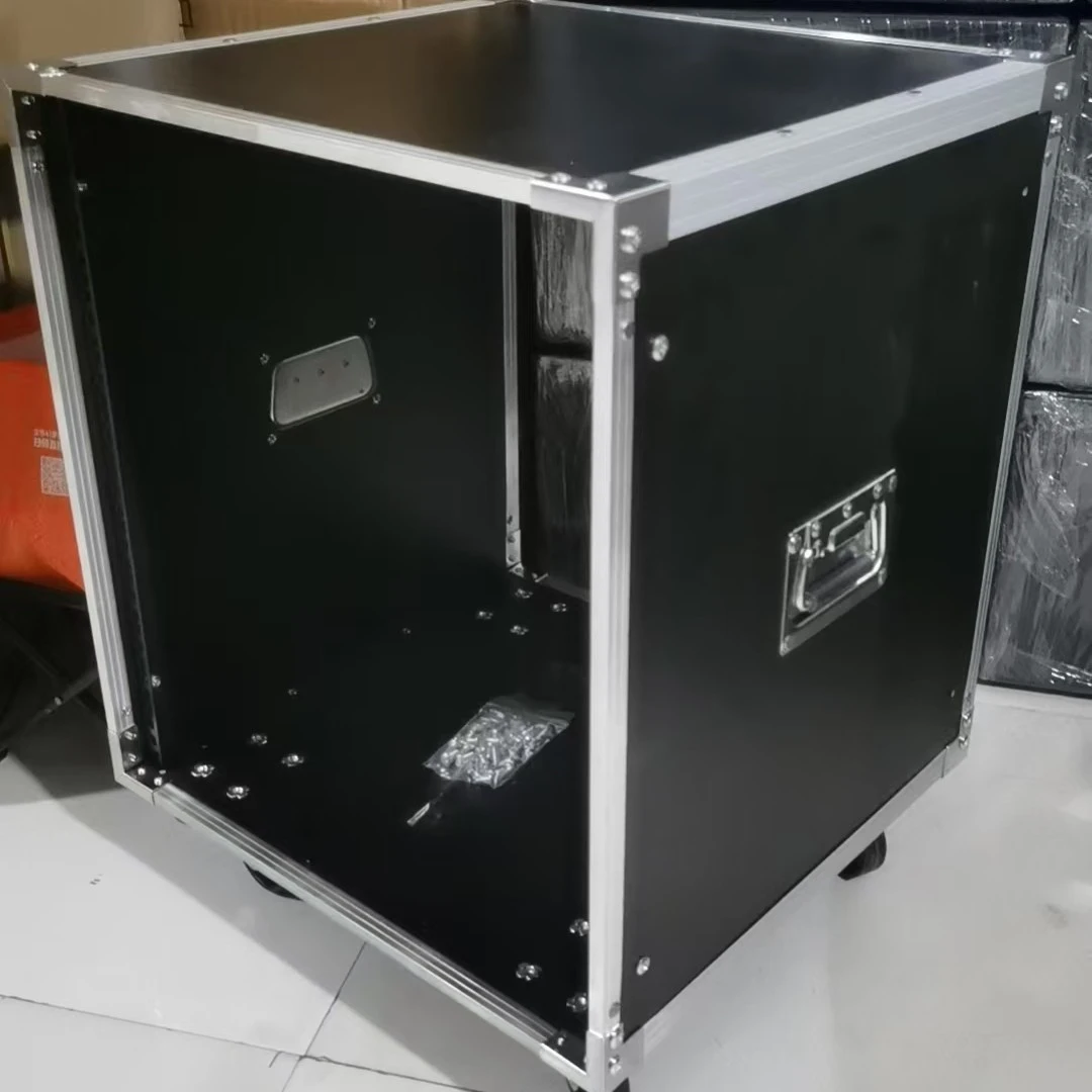 不包邮!机柜黑色机箱，简易机柜带轮子一个不包邮