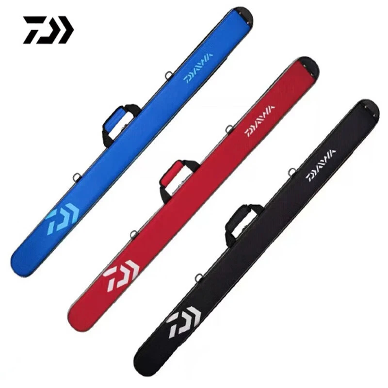 DAIWA/达亿瓦硬壳竿包台钓竿包硬壳鱼包路亚 1.3米硬壳钓鱼竿包