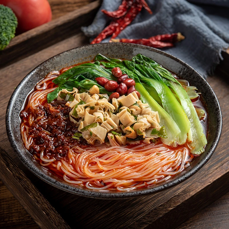 麻辣味米线正宗陕西特产速食红油米线袋装粉丝干非木子云南过桥