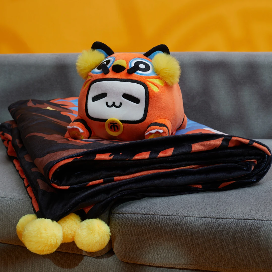 BILIBILIGOODS 2233小电视 壬寅虎年系列 暴富毯