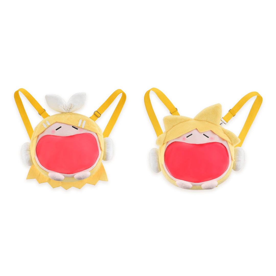 【现货】BEMOE镜音铃&镜音连超开心痛包可爱体UWA系列收纳包