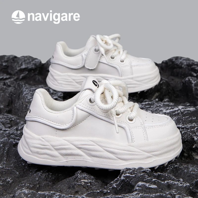 Navigare/纳维凯尔2023小众休闲男童厚底童鞋儿童百搭FCYB233011