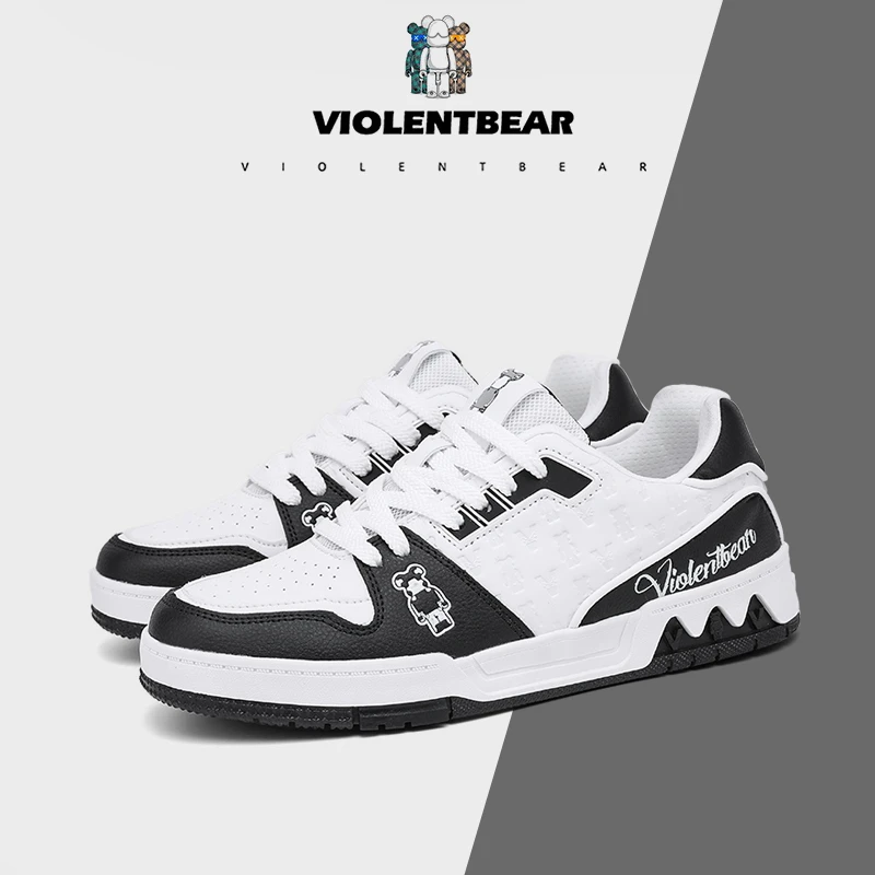 Violentbear/暴力熊潮鞋潮流运动低帮板鞋时尚经典百搭休闲鞋8889
