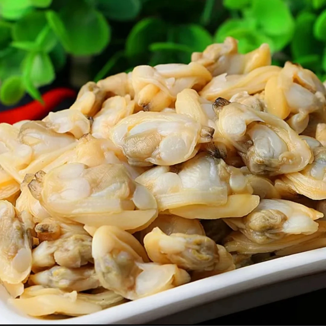 新鲜花甲肉去壳 无沙无冰衣肉质细嫩 急冻锁鲜发货 200克/包  4包