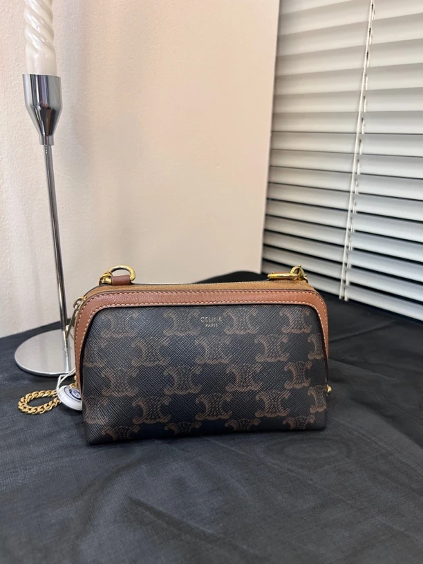 95新 Celine/思琳 celine零钱链条包