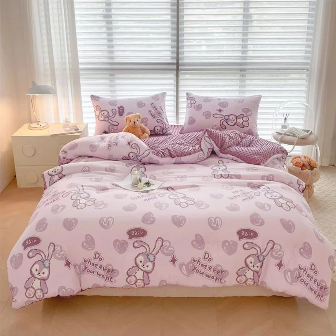 【北奈かわ会社】豆豆被超软加厚绒防静电可机洗150*200 星黛露紫