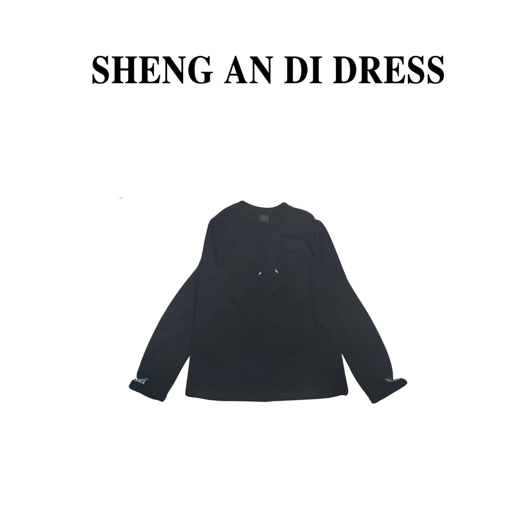 百搭时尚圆领长袖T恤女士BU041