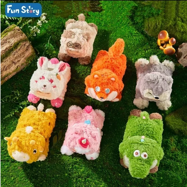 【拆盒】造趣物语恶崽PAPA窝毛绒盲盒