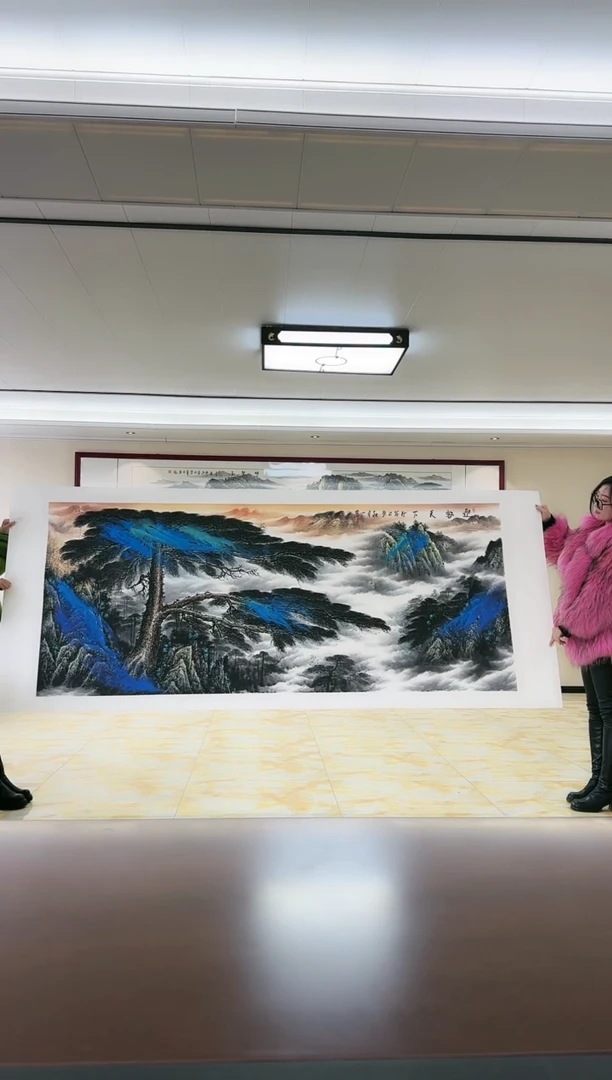 【闪购商品】绘画《迎客天下》姜国华