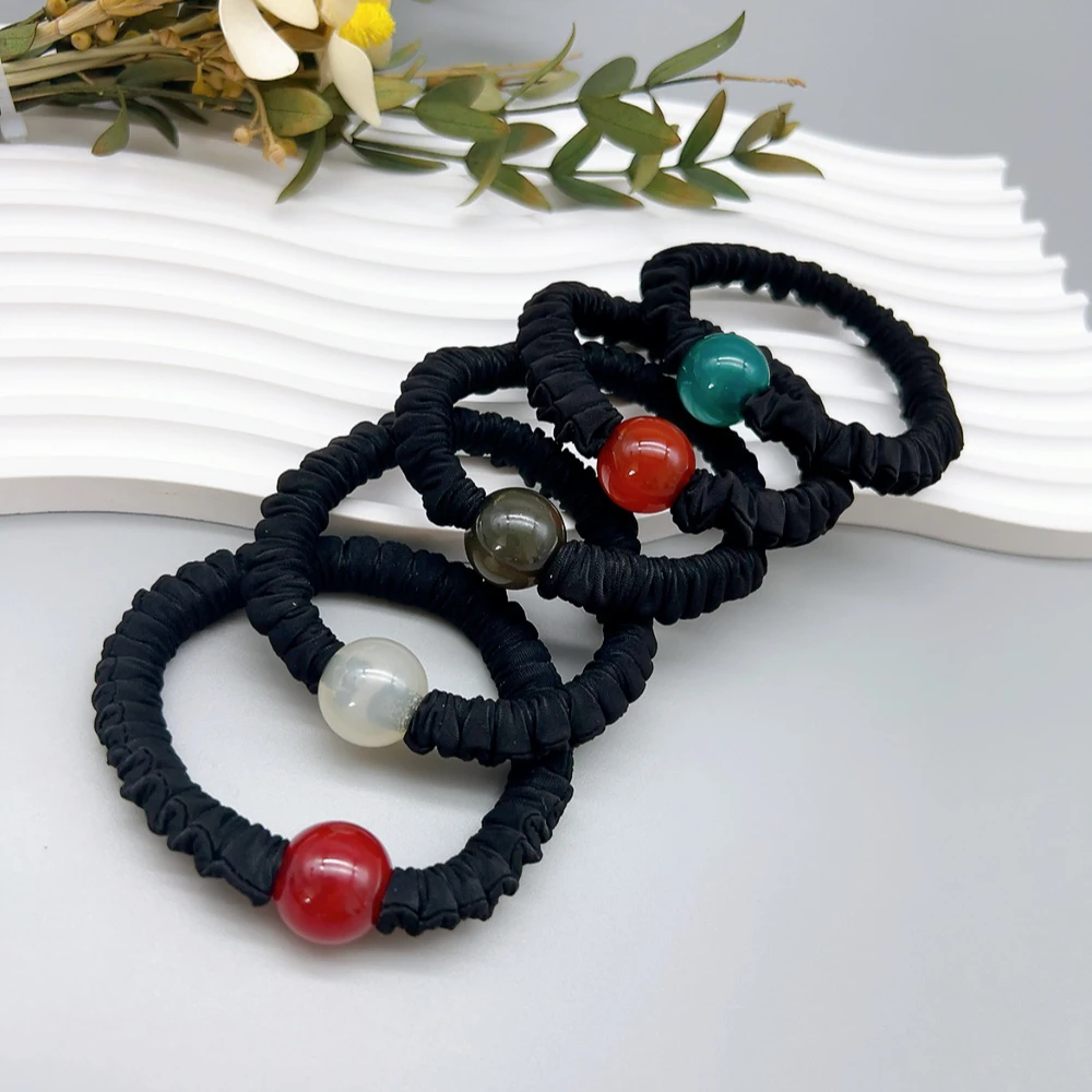 01028 好啊商店 果冻珠头绳组合五个装