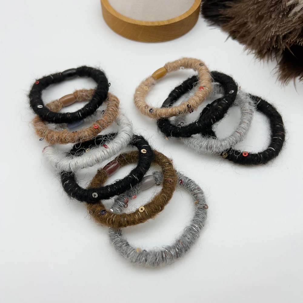 02288 好啊商店 亮片头绳组合10个装