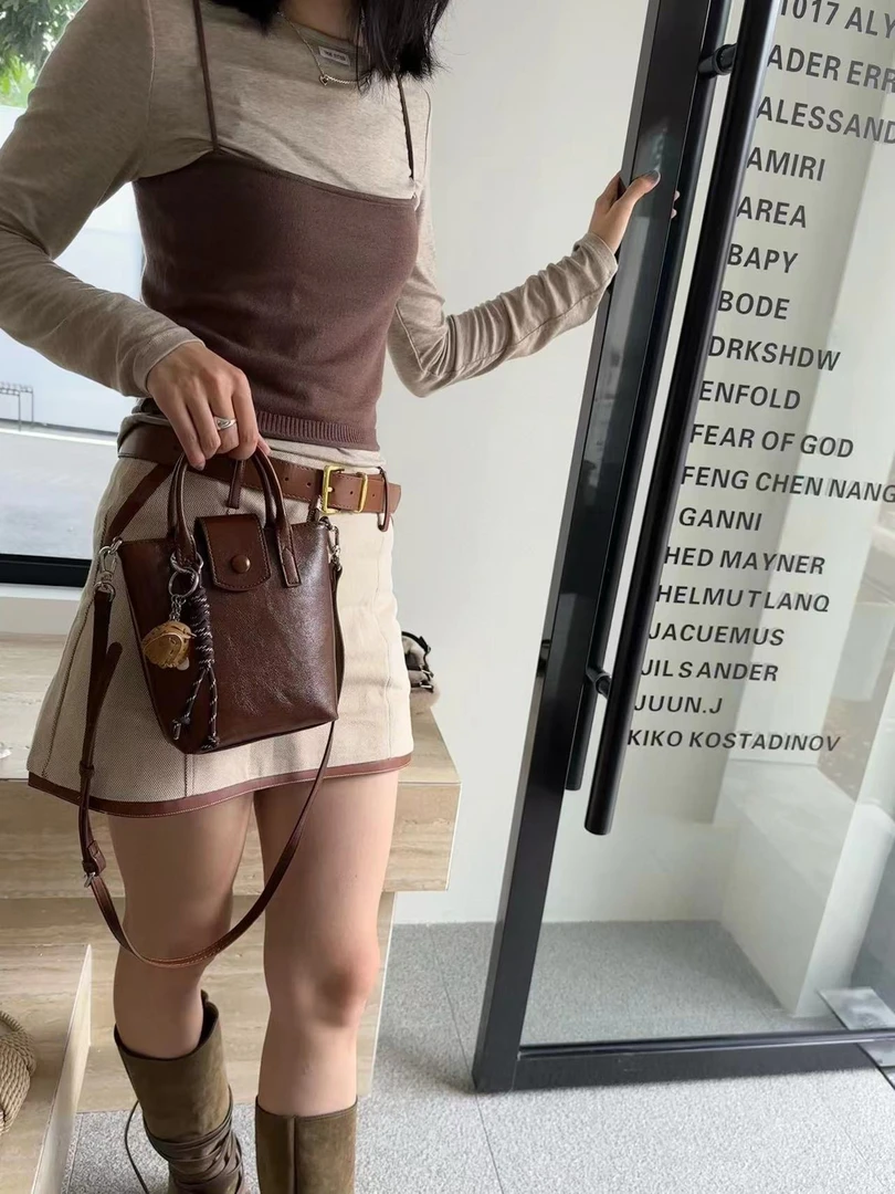 {701-750}2024新款小众时尚女韩版轻奢单肩斜挎潮流百搭女包