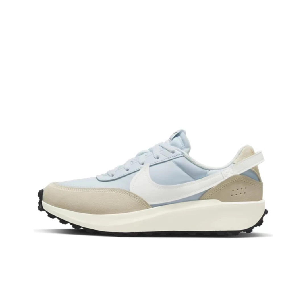 Nike Waffle Debut 运动休闲复古跑步鞋女款 灰蓝色 DH9523-004