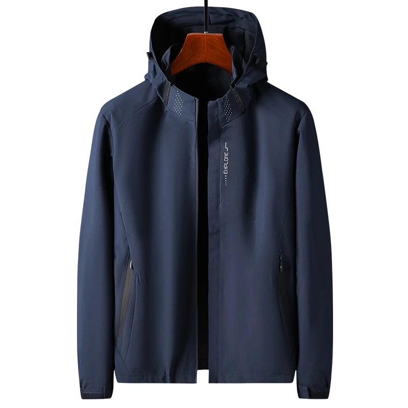 2024新款软壳冲锋衣运动登山徒步透气外套春秋季薄款休闲户外