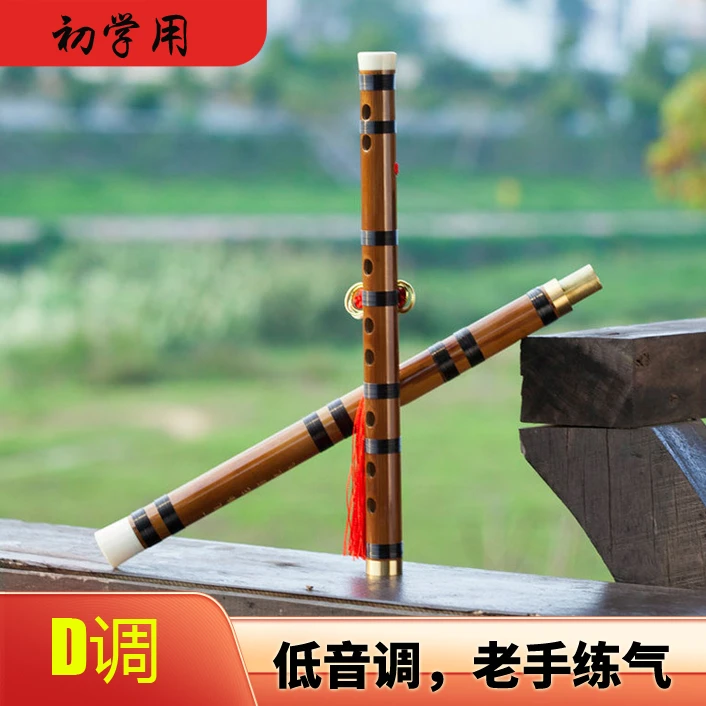 笛子初学成人苦竹笛乐器精制入门e横笛演奏级g调f儿童c女def吹笛