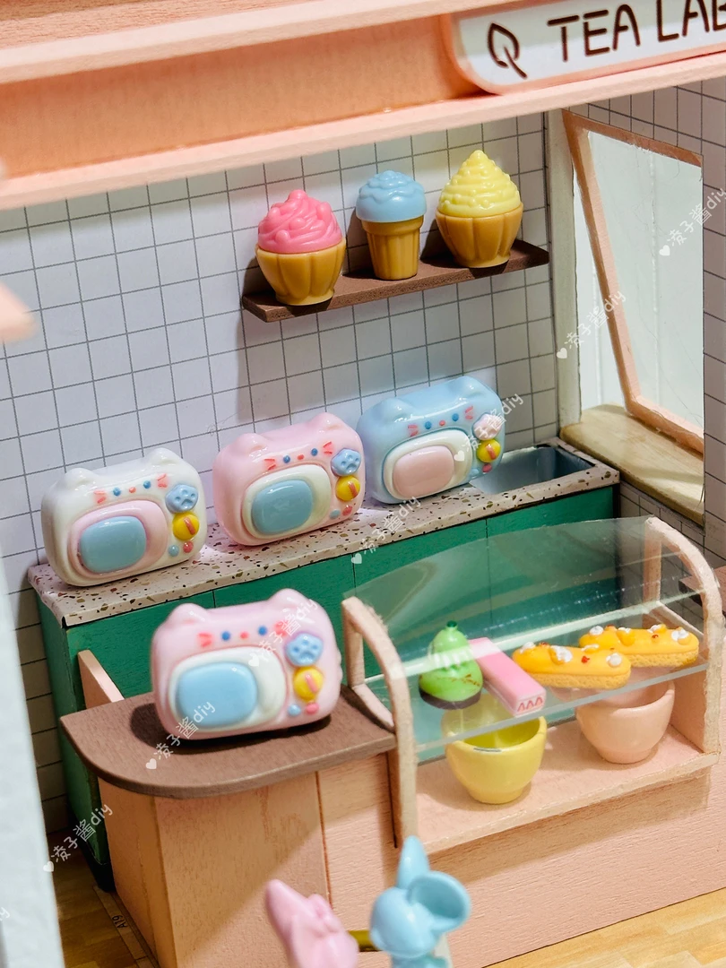 【凌子酱DIY-Kitty微波炉—定制款】创意高品质DIY树脂现货