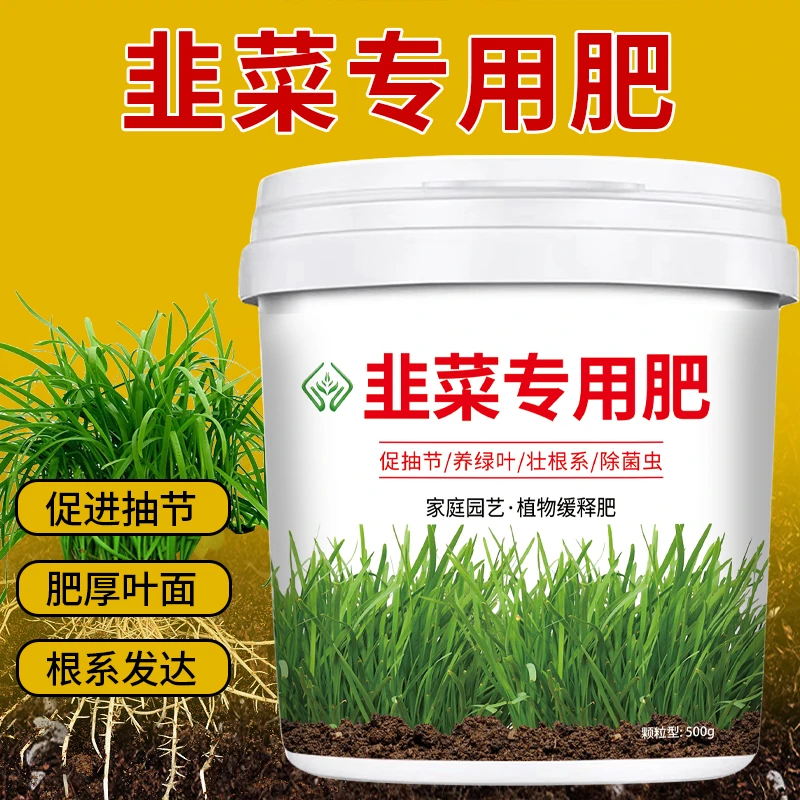 韭菜专用肥非菜根旺株壮家庭非菜苗种菜肥料花肥肥颗粒缓释肥种菜