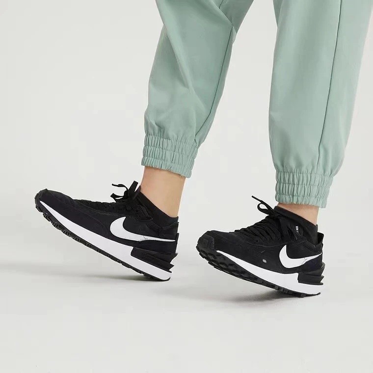 NIKE耐克女鞋2022春新款WAFFLE ONE复古运动华夫休闲鞋DC2533-001