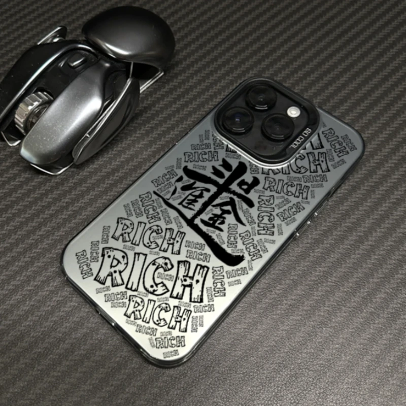 日进斗金属按键苹果14promax手机壳iPhone13pro12/11全包壳防摔xr