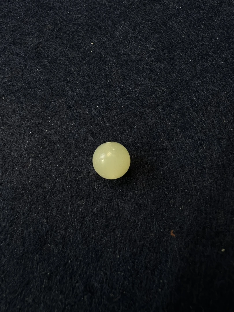 四维籽玉*和田玉若羌黄口料7.5mm配珠精美串珠