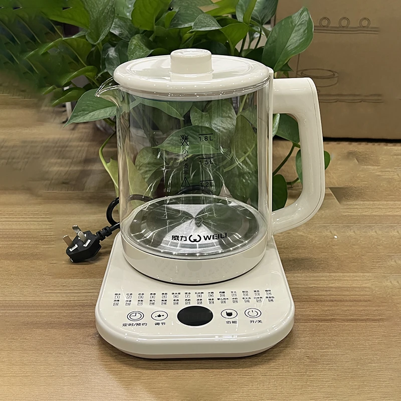 WEILI/威力家用养生壶小型全自动加厚玻璃办公室煮茶温奶器热水壶
