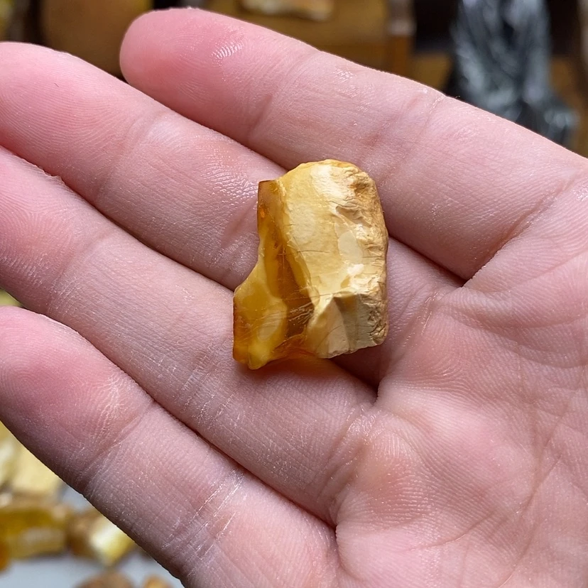 【闪购商品】定制琥珀未镶嵌熙***