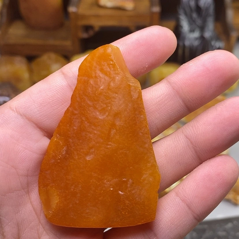 【闪购商品】定制琥珀未镶嵌良*鱼