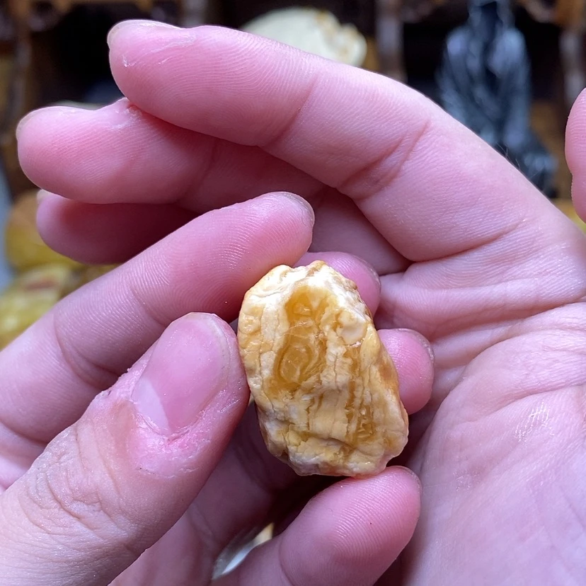 【闪购商品】定制琥珀未镶嵌A**心