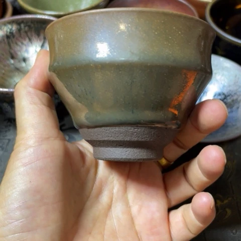 茶盏建阳建盏全品柴烧