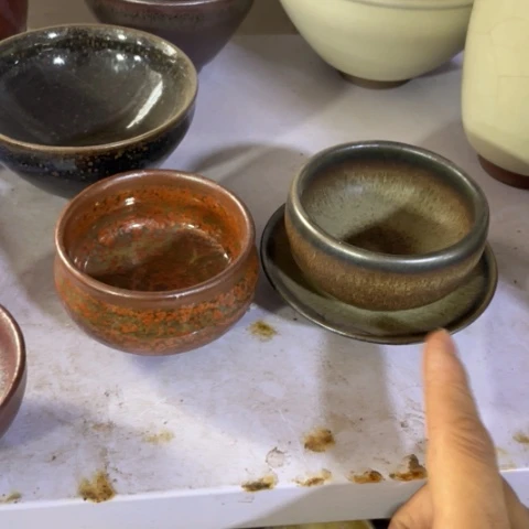 茶盏鱼**?建阳建盏建盏小盏