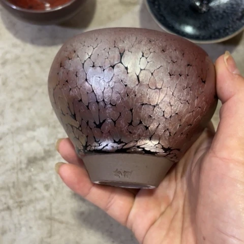 茶盏彩****啦建阳建盏微瑕油滴