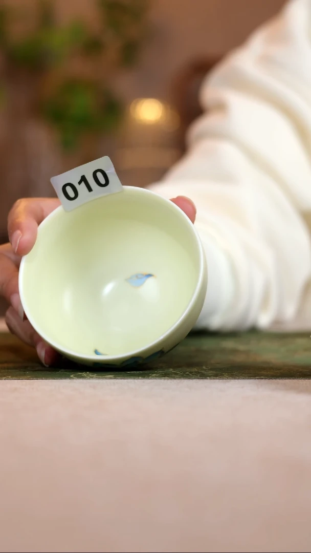 【闪购商品】碟景德镇手工手绘茶杯010