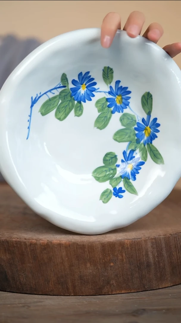 【闪购商品】瓷片景德镇高温釉下彩（食品级）