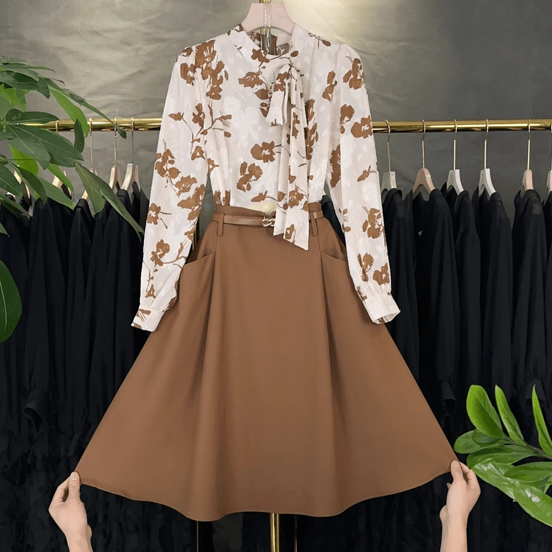 【RG1853】2025年秋冬新款时尚气质百搭减龄显瘦女装连衣裙