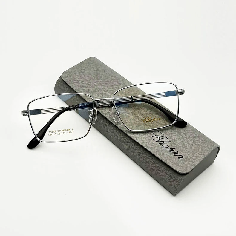 CHOPIN肖邦眼镜超轻钛架气质网红时尚纯钛镜框百搭潮流圆脸CP115