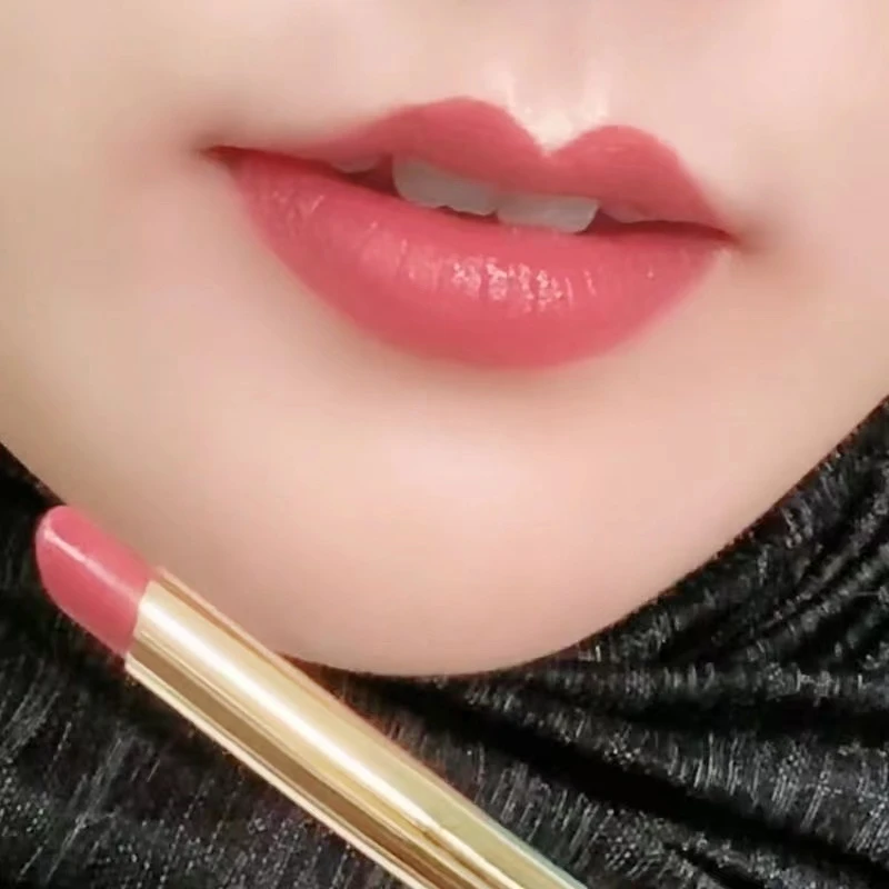 黄皮显白不掉色不沾杯不脱色豆沙色自然色口红定妆神器雨衣哑光
