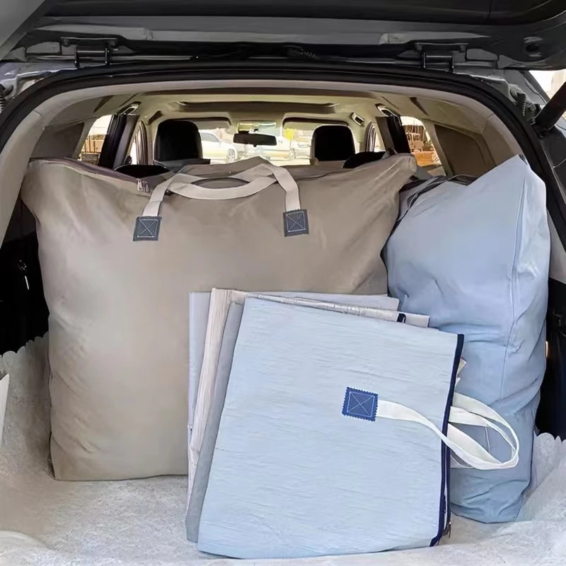 【拍一发二】特大容量收纳袋子棉被子衣服幼儿园手提防潮防尘搬家