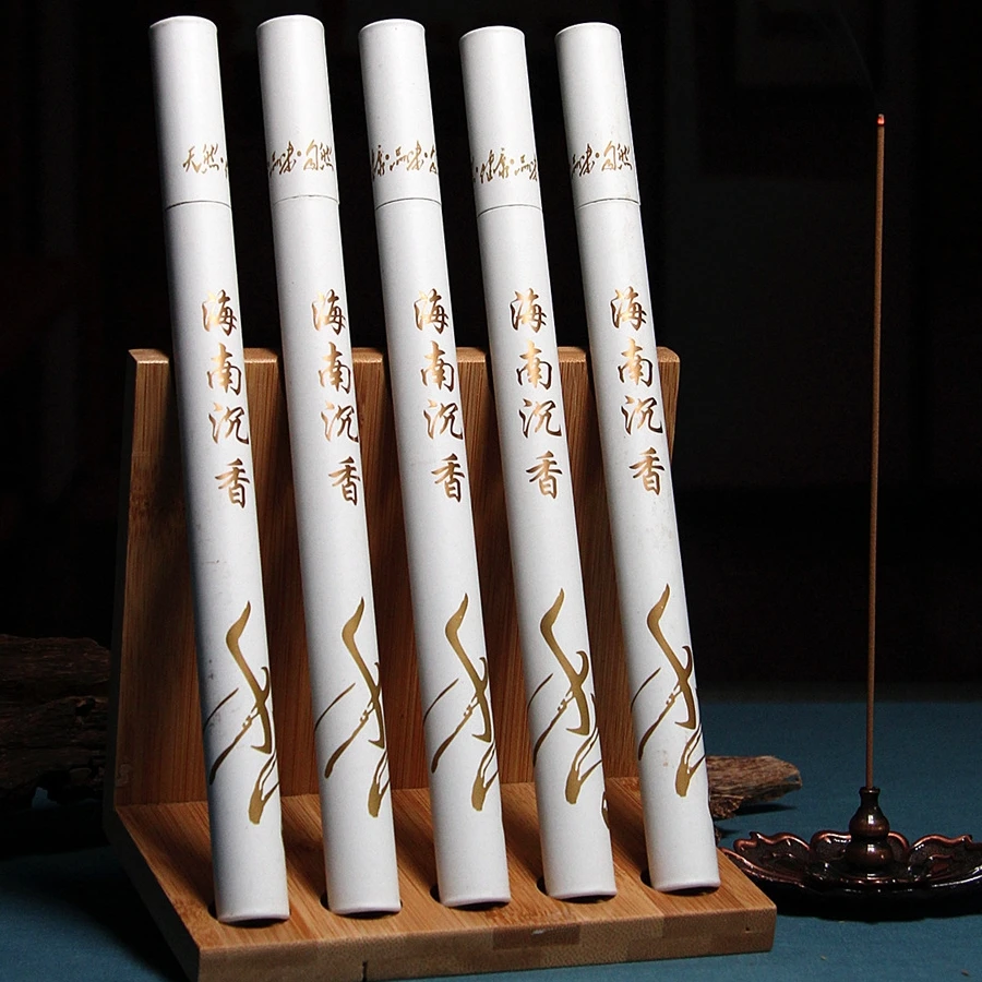 【上等】绿奇楠沉香天然鹅梨帐中香家用线香安神香熏卧香楠木线香