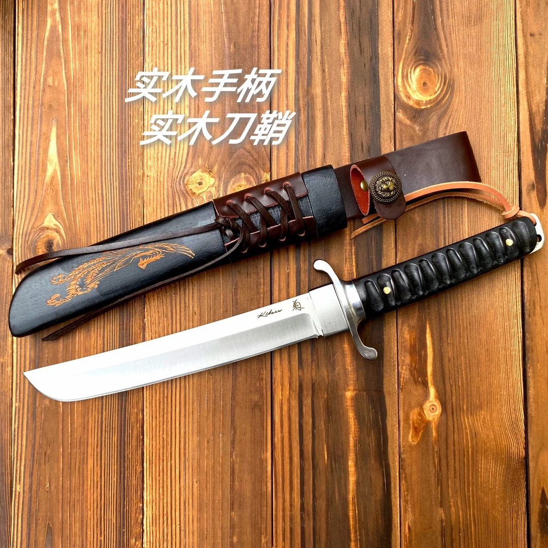 新铭堂【破锋】-ZX手工野炊多功能野外露营户外锋利便携野营剔骨刀