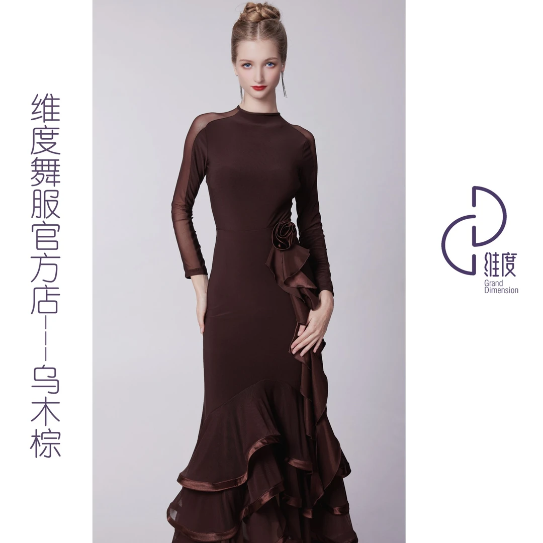 【维度舞服】Y454新品女士上衣摩登舞蹈服